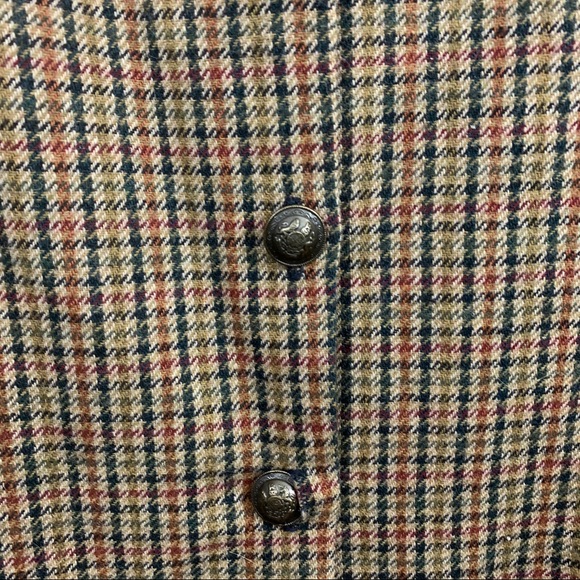 Vintage Plaid Button Up Dress - Picture 3 of 5